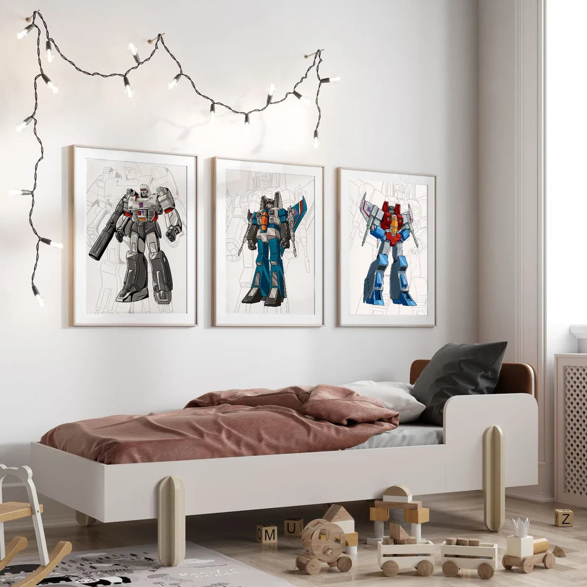 Lot de 12 impressions Transformers - Fold & Craft -