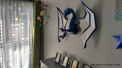 DIY papercraft dragon - Fold & craft -