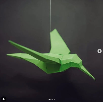 Créations artisanales d'oiseaux -Fold & Craft-