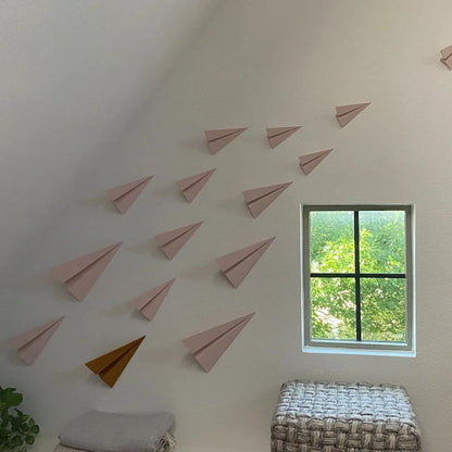 Décoration murale d'avion en papier -Fold & Craft -