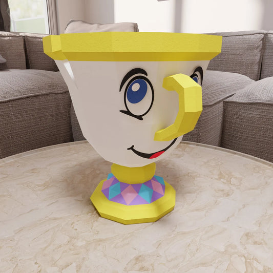 Puce Papercraft et Mme Potts, modèles au format numérique Pdf - Fold&Craft