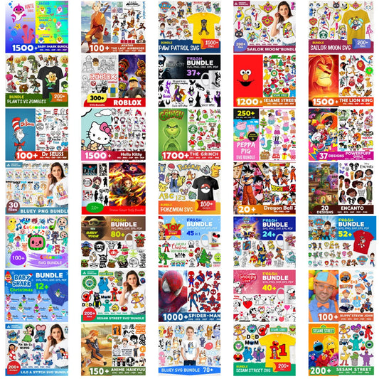 Mega Cartoon Mega fold&Craft-