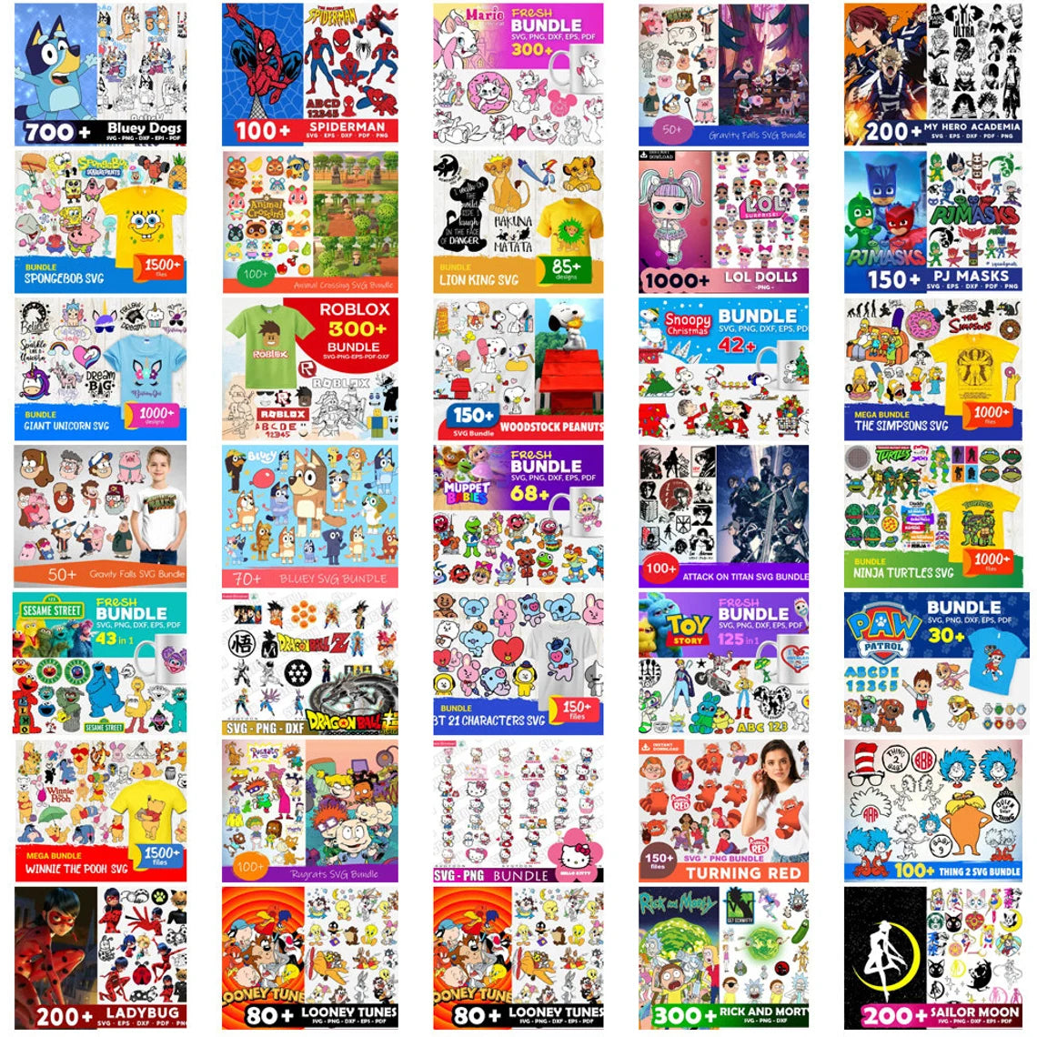 Mega Cartoon Mega fold&Craft-