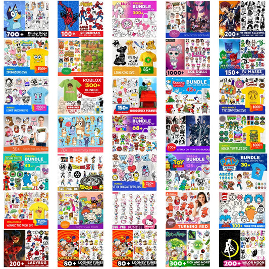 Mega Cartoon Mega fold&Craft-