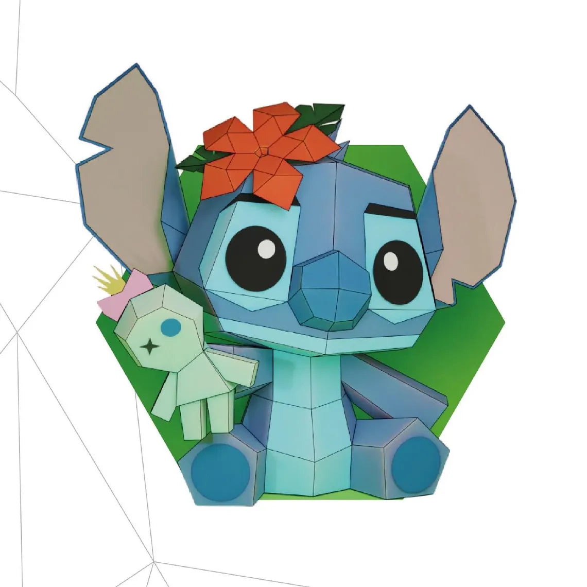 Mini Stitch Papercraft 3D - Fold & Craft